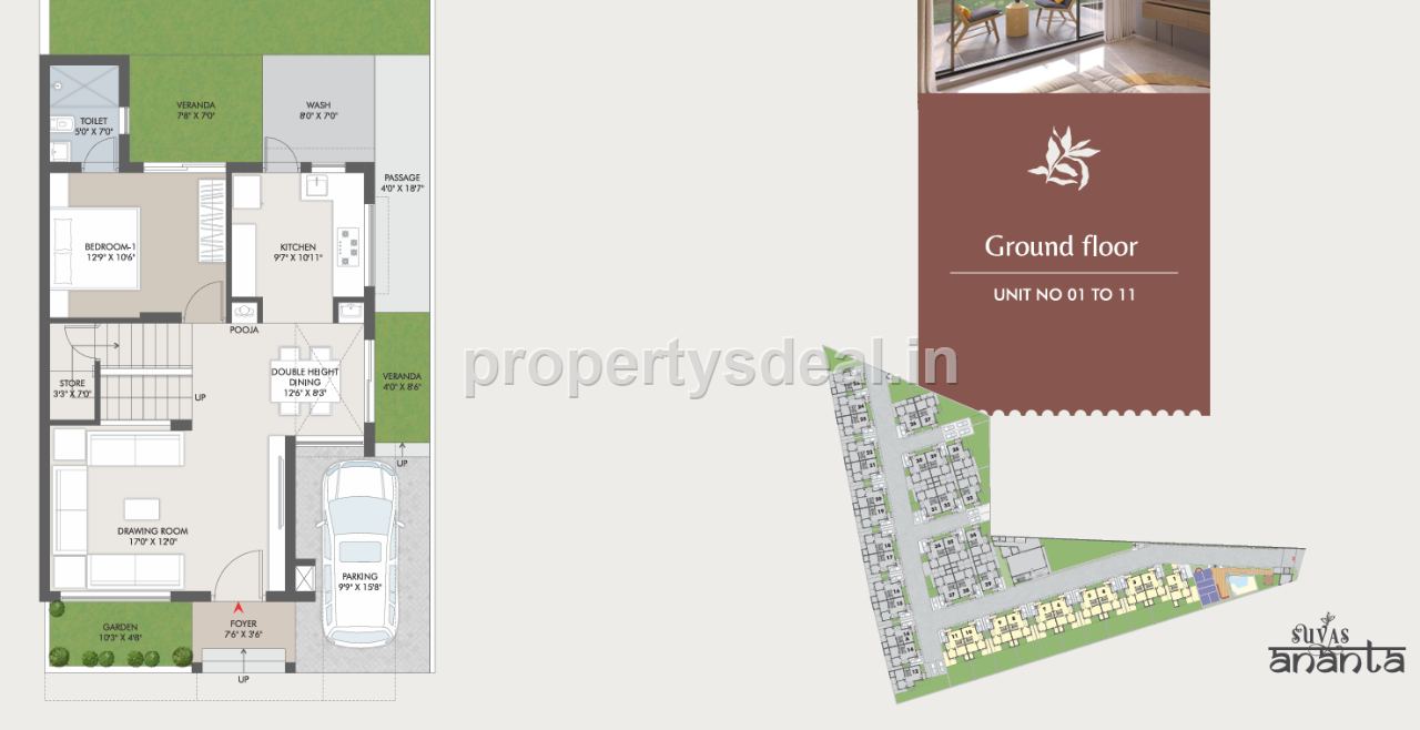 SUVAS ANANTA 4 BHK LUXURIOUS BUNGALOWS
