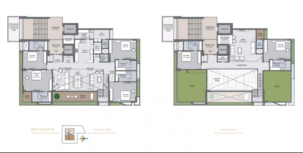 4 BHK Unit