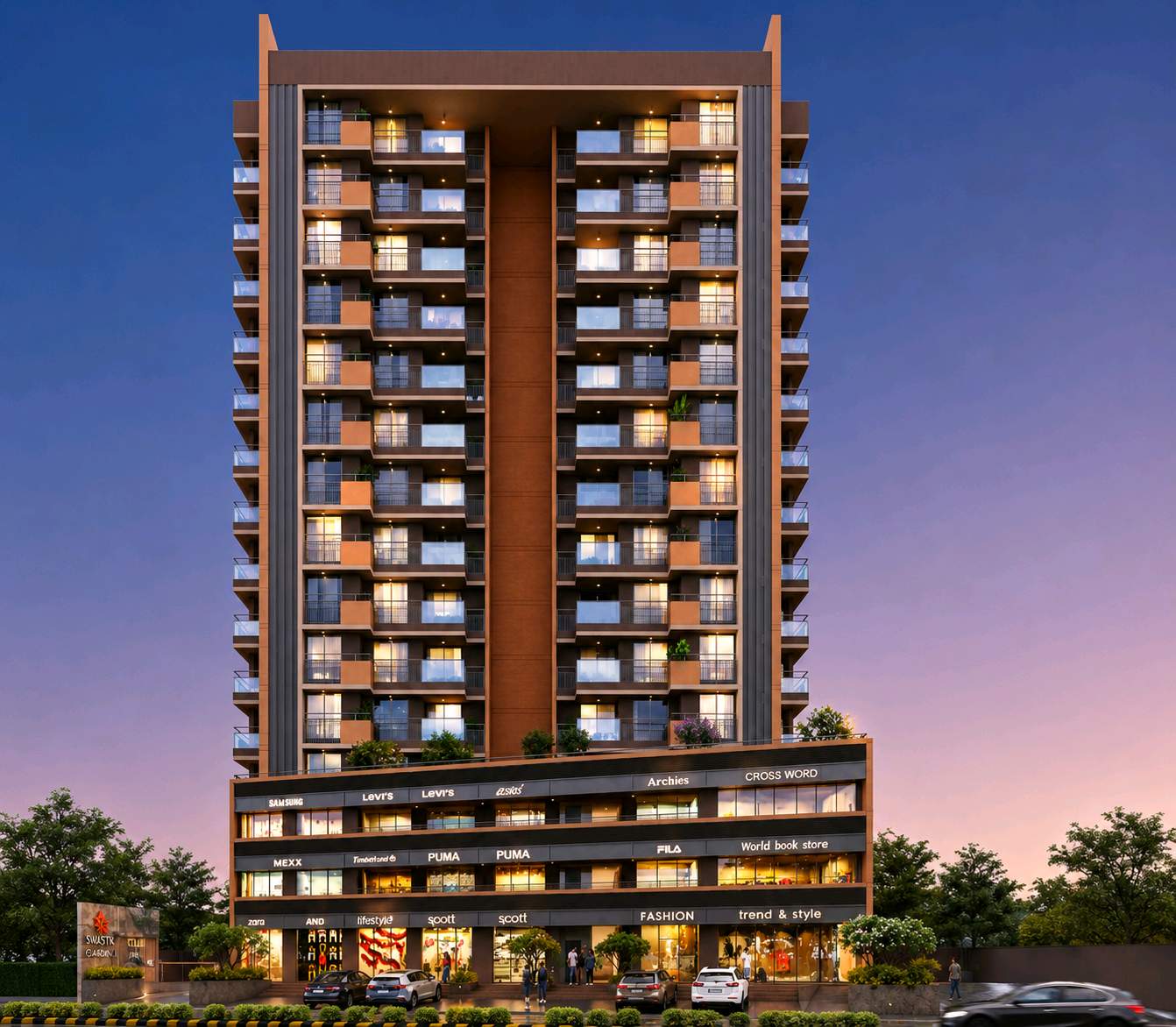Swastik Gardenia