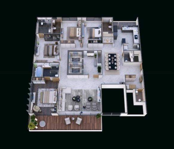 4 BHK Unit