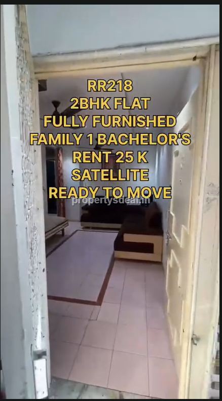 2 BHK Fully Furnished Flat for Rent in Satellite, Ahmedabad